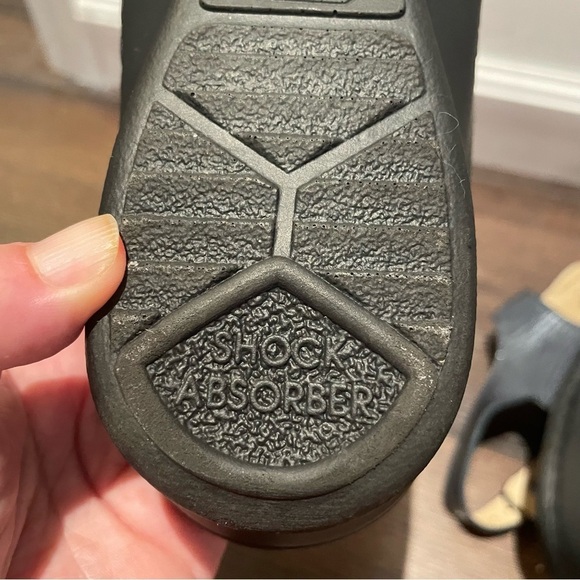 Finn Comfort Adana Pewter Corten Leather T Strap Sling Sandals UK 8.5D/US 11D - Picture 8 of 13